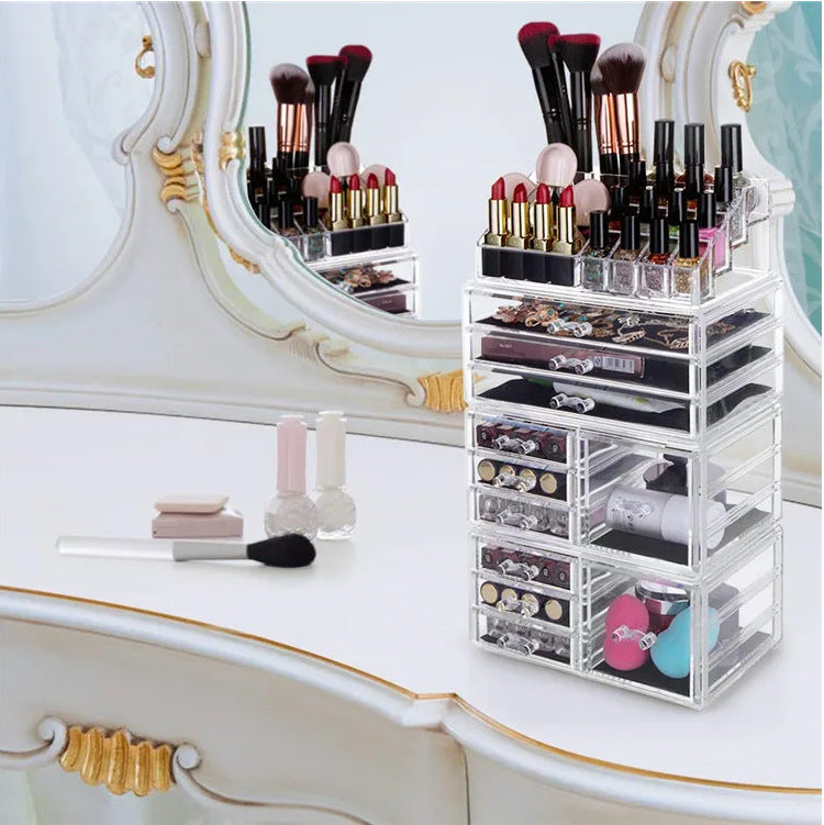 Household Fashion Cosmetics Storage Box - Fashionner