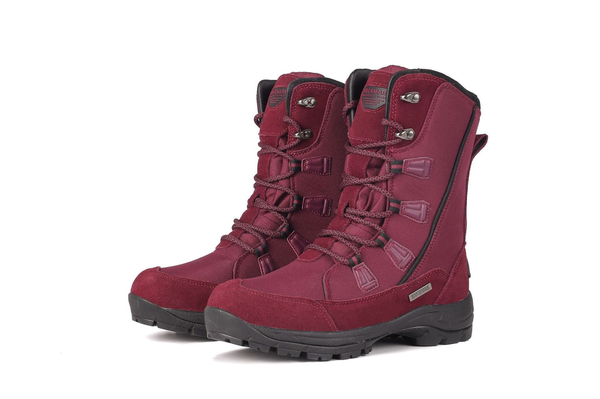 Women's Outdoor Mid-calf Length Thermal Snow Boots - Fashionner