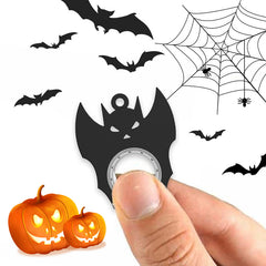 Halloween Creative Fidget Spinner Toy Bat Demon Ghost Keychain Hand Spinner Anti-Anxiety Toy Relieves Stress Bottle Opener Kids Toy