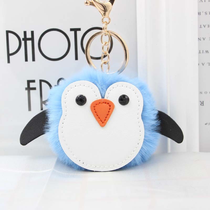 Creative Plush Handbag Pendant Keychain