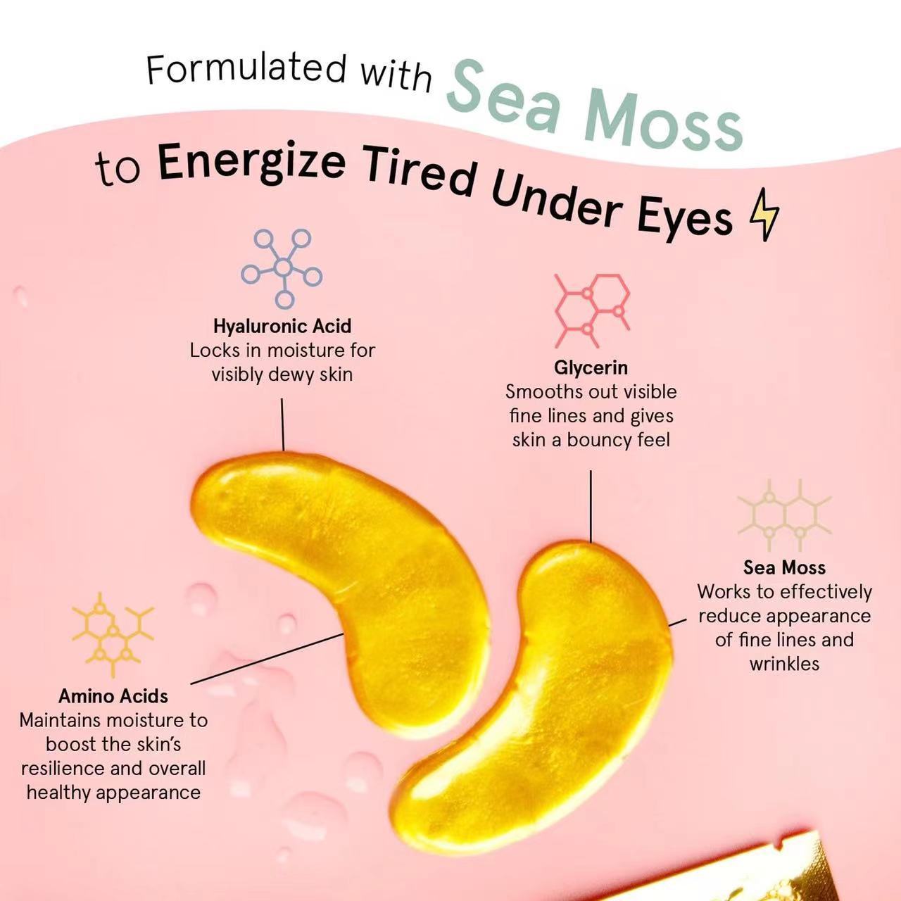 Gold Gel Collagen Eye Mask Moisturizing