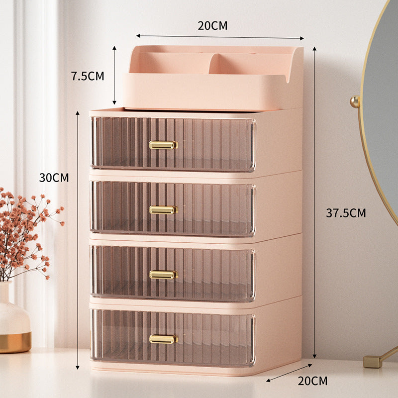 Desktop Drawer Cosmetics Storage Box - Fashionner